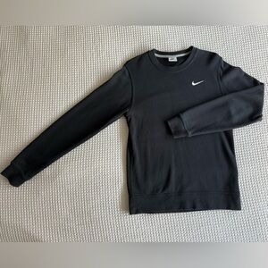 NIKE Men’s Black Crewneck Sweater